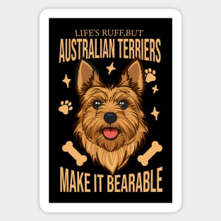 Australian Terrier Dog lover gift Sticker